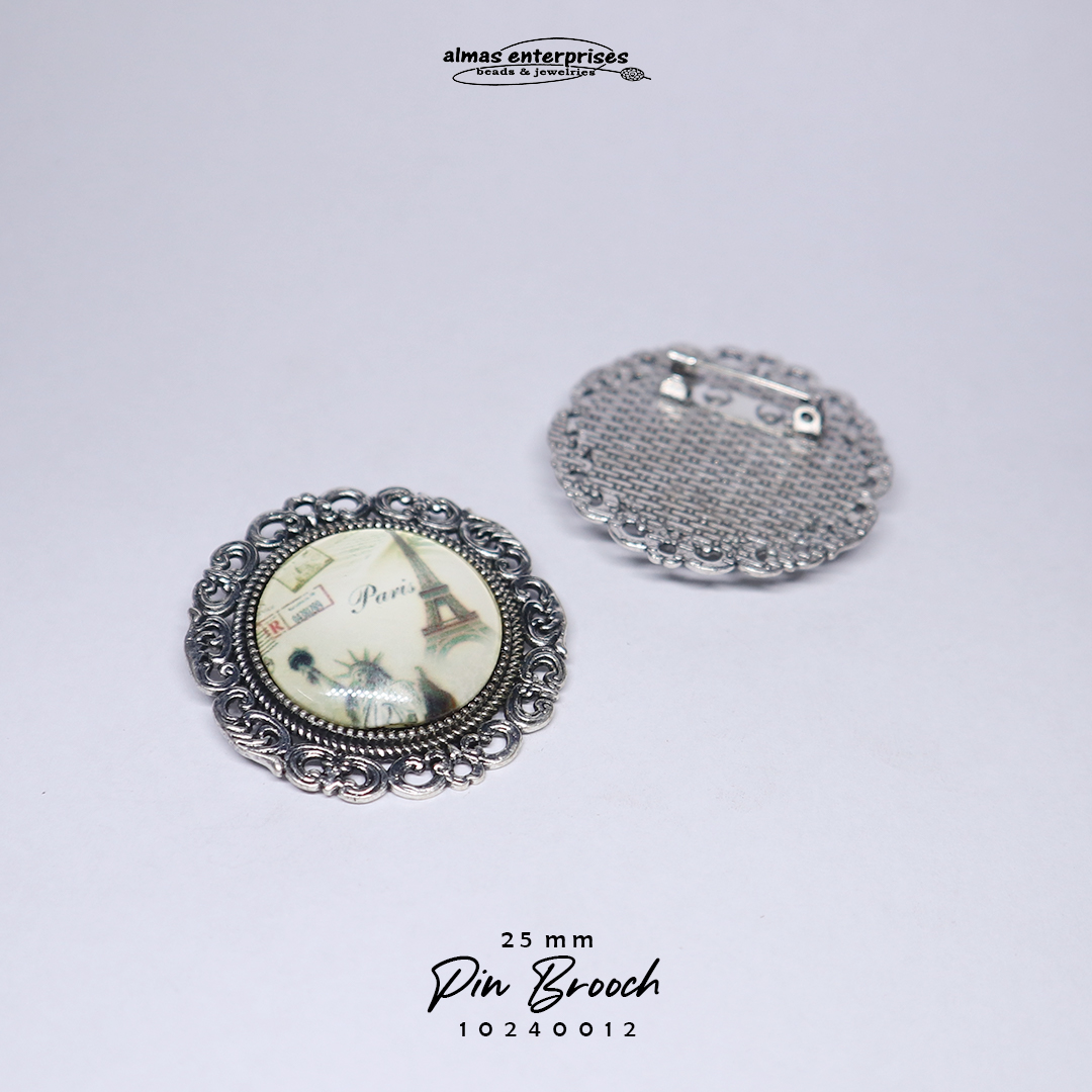 25mm Pin Brooch
