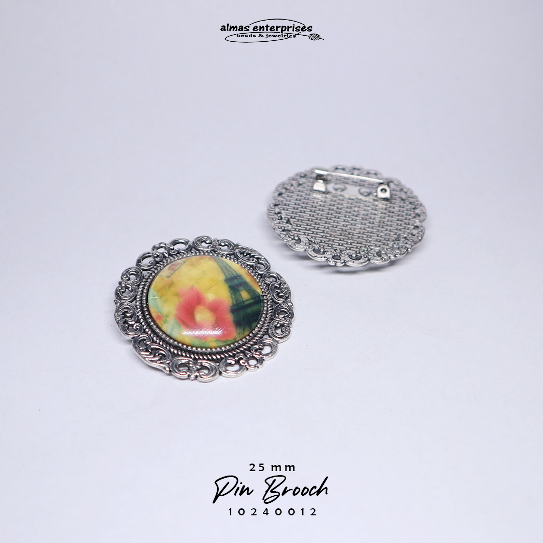 25mm Pin Brooch