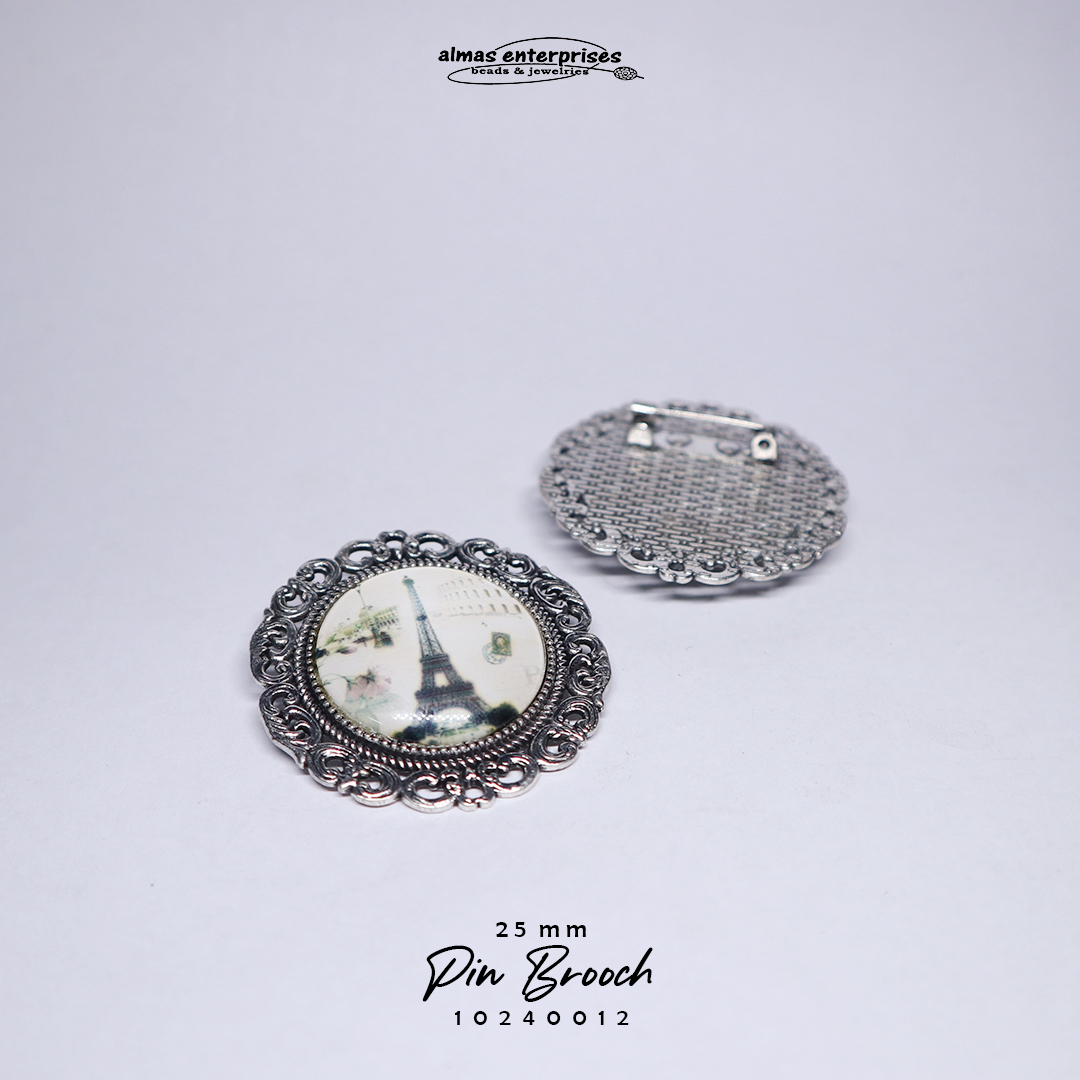 25mm Pin Brooch