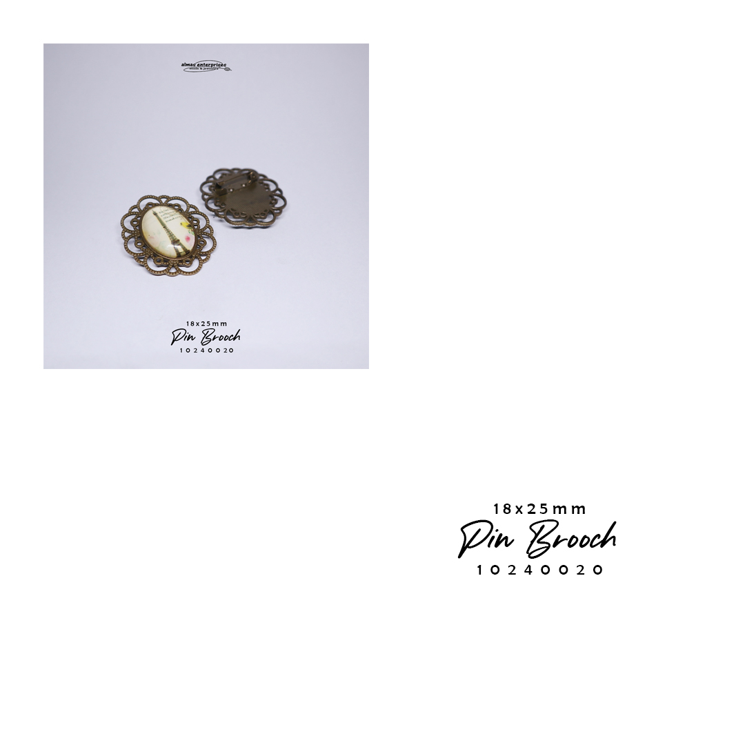 18x25mm Pin Brooch