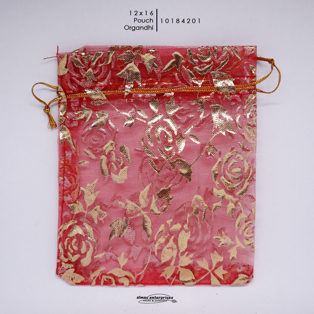 Med 12x16 Pouch Org Motif/dz