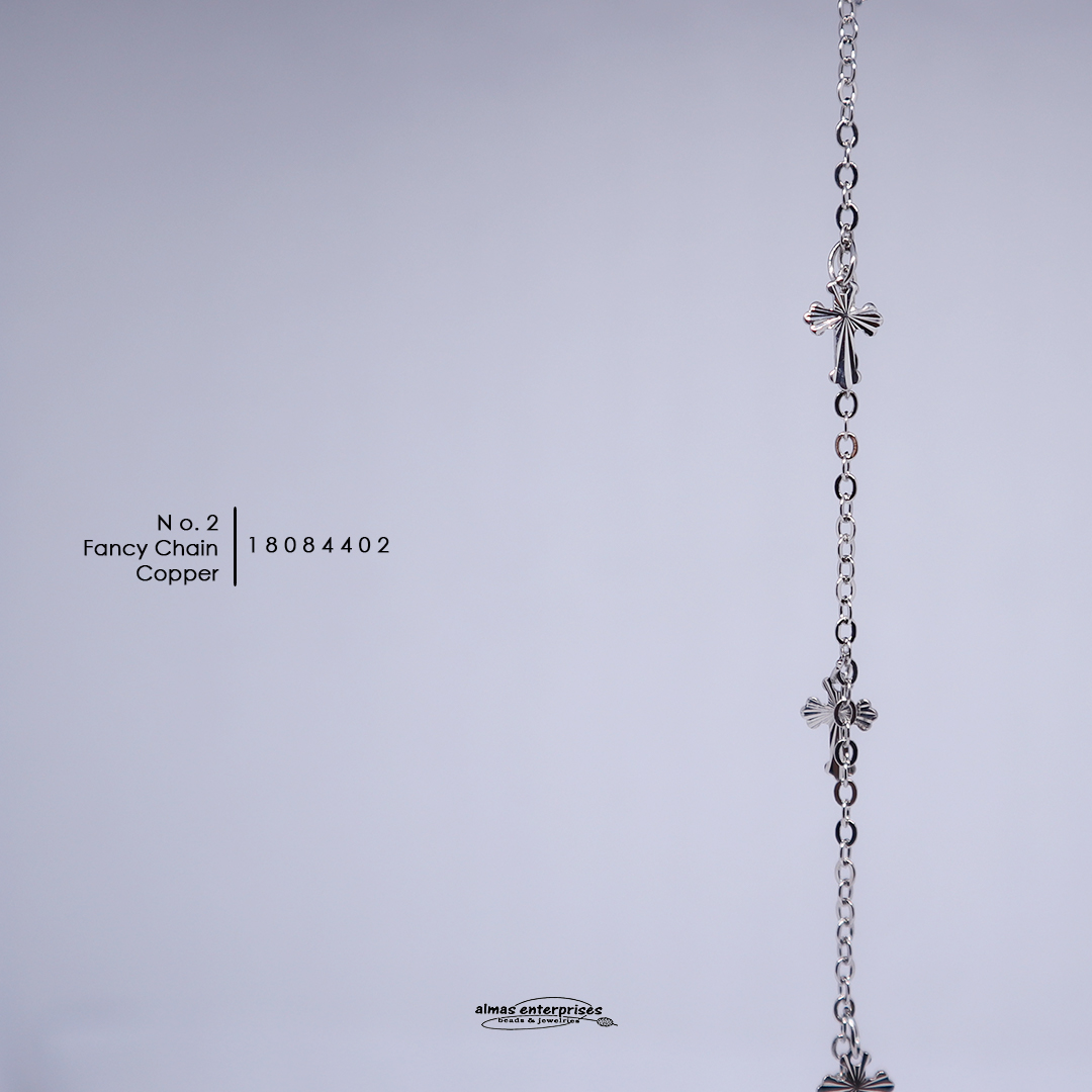 No.2 Copper Fancy Chain/m