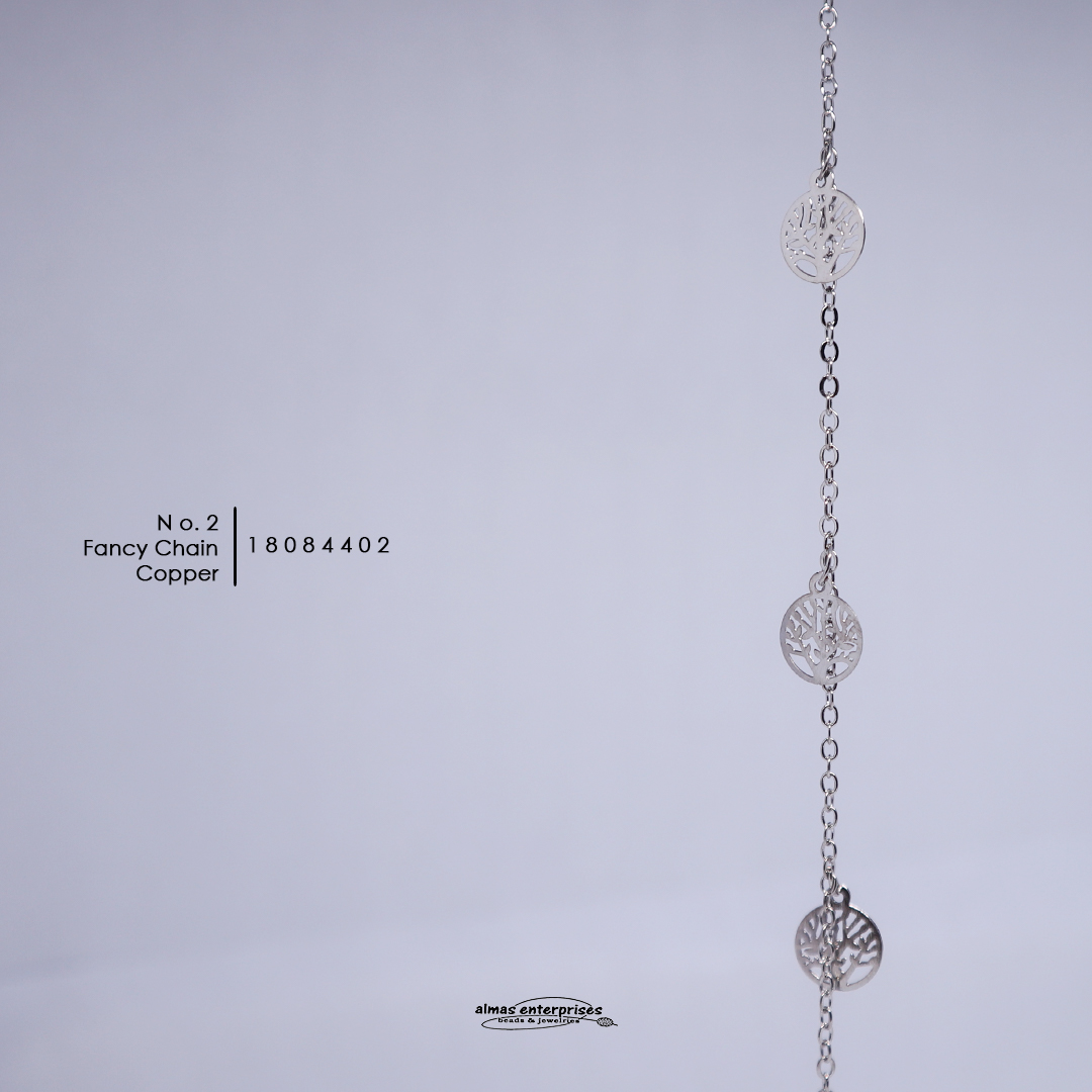 No.2 Copper Fancy Chain/m