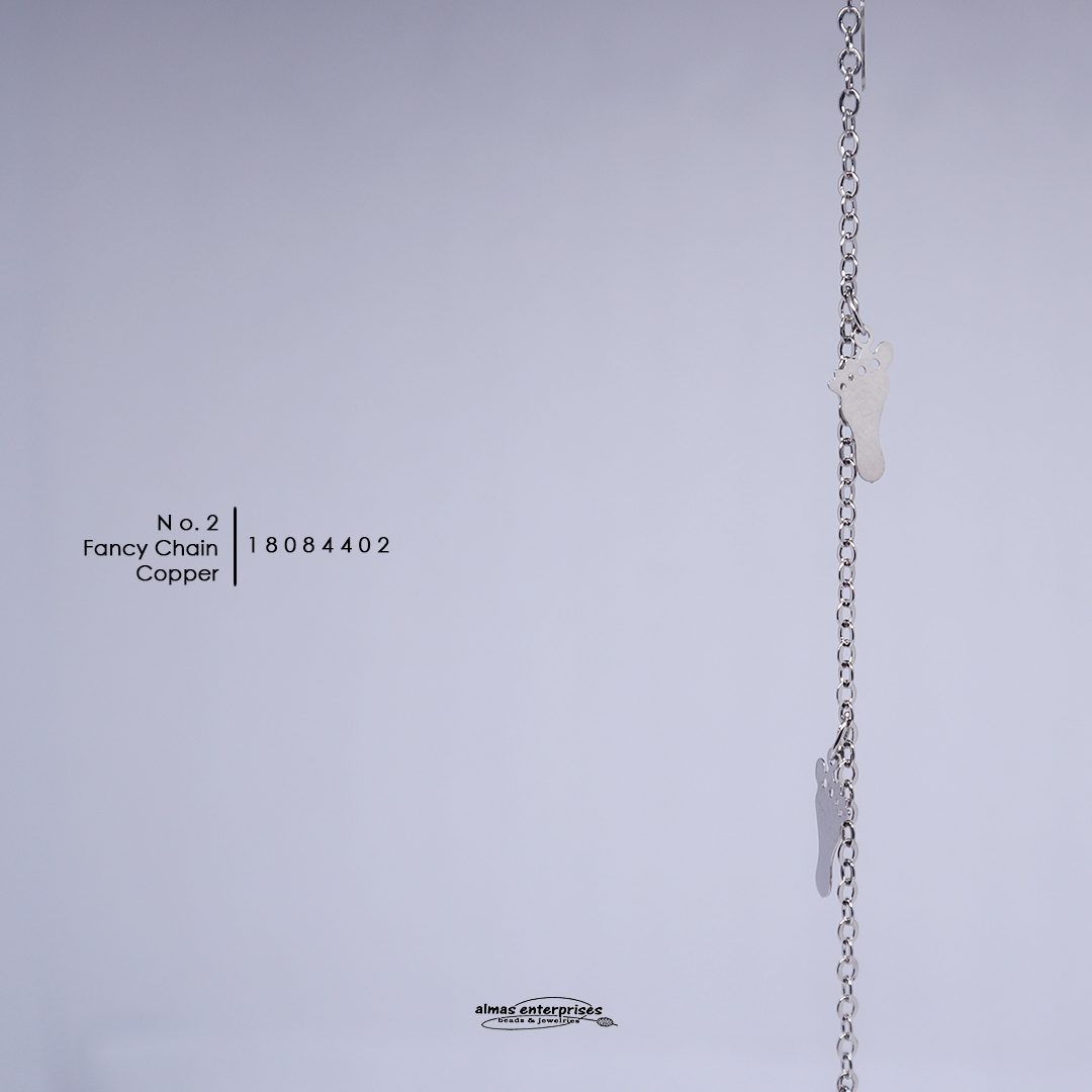 No.2 Copper Fancy Chain/m