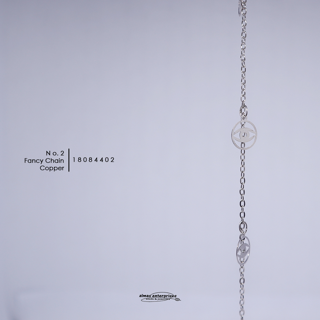 No.2 Copper Fancy Chain/m