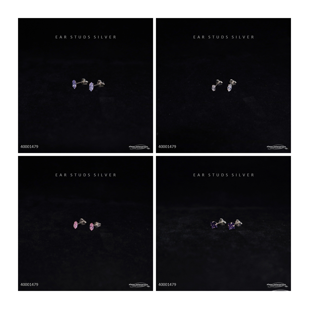 Ear Studs Silver 925/pair