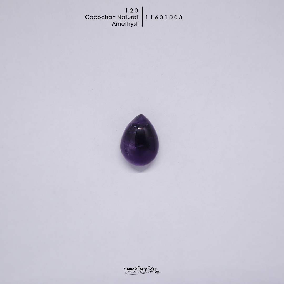 Cabochon Nat.Amethyst 120