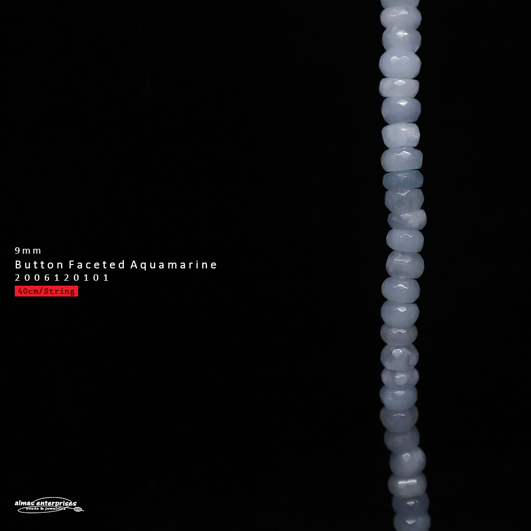 Button Fac Aquamarine