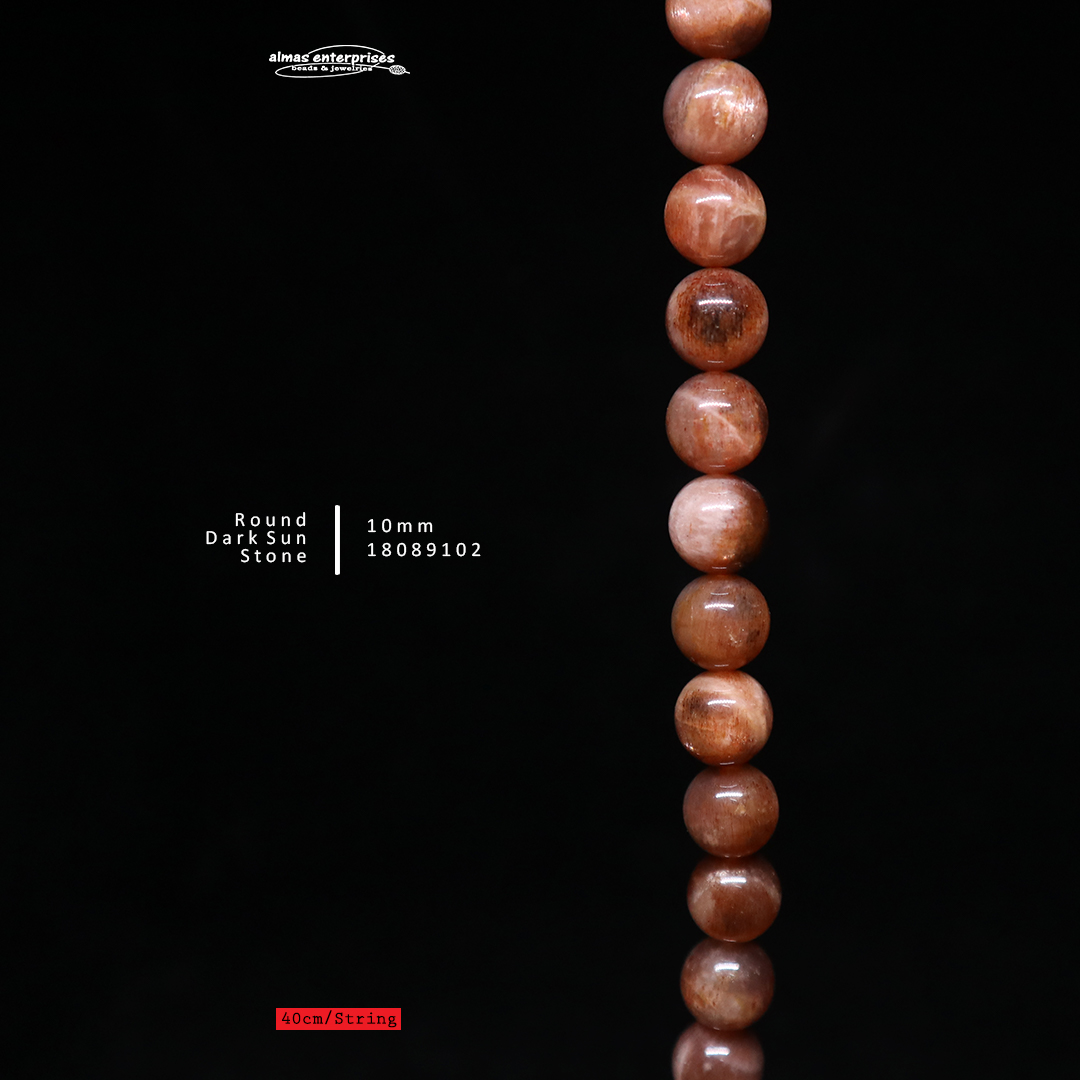 Round Dark Sun Stone