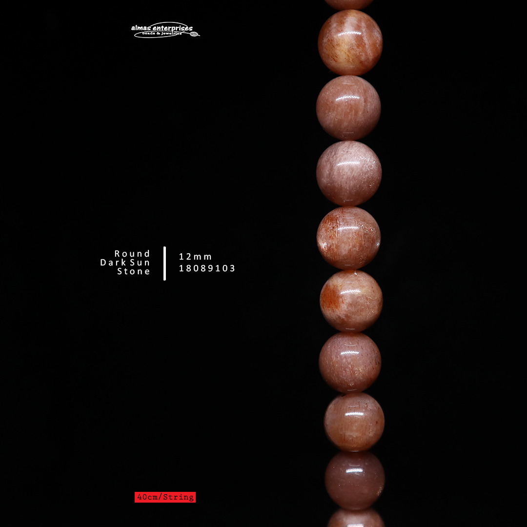 Round Dark Sun Stone