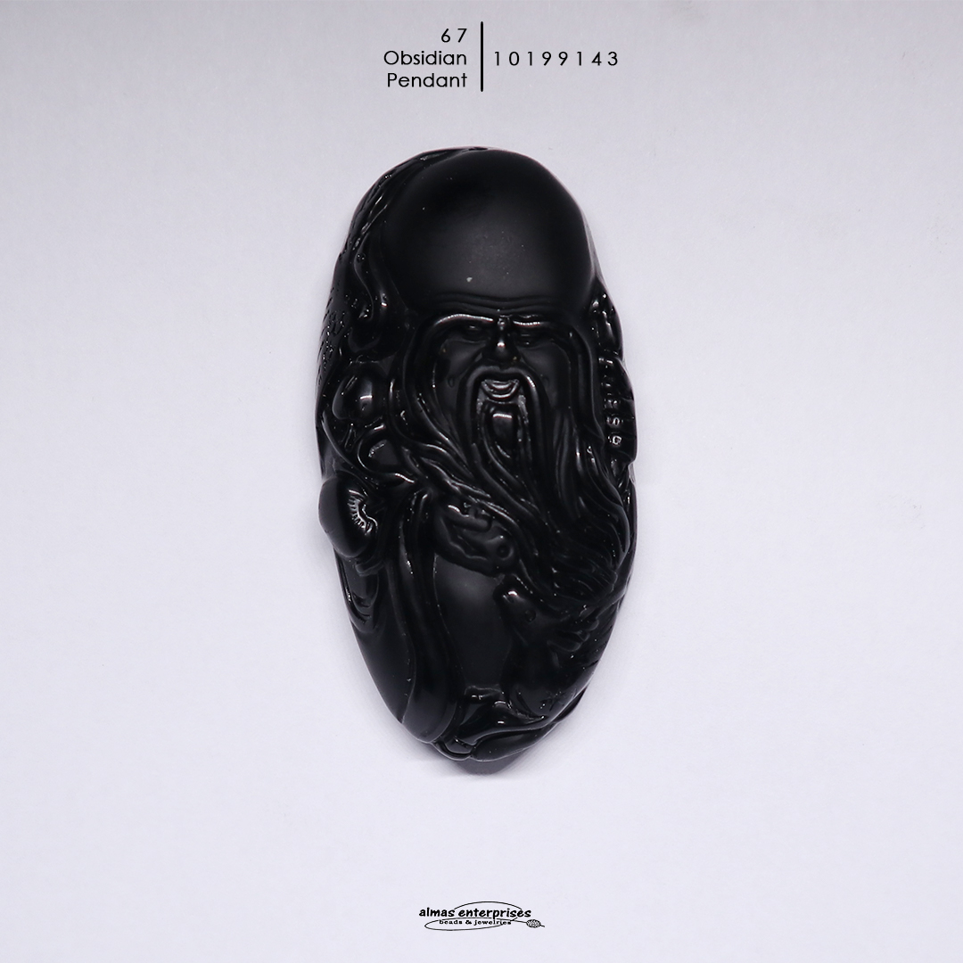  Various Obsidian Pendant 67
