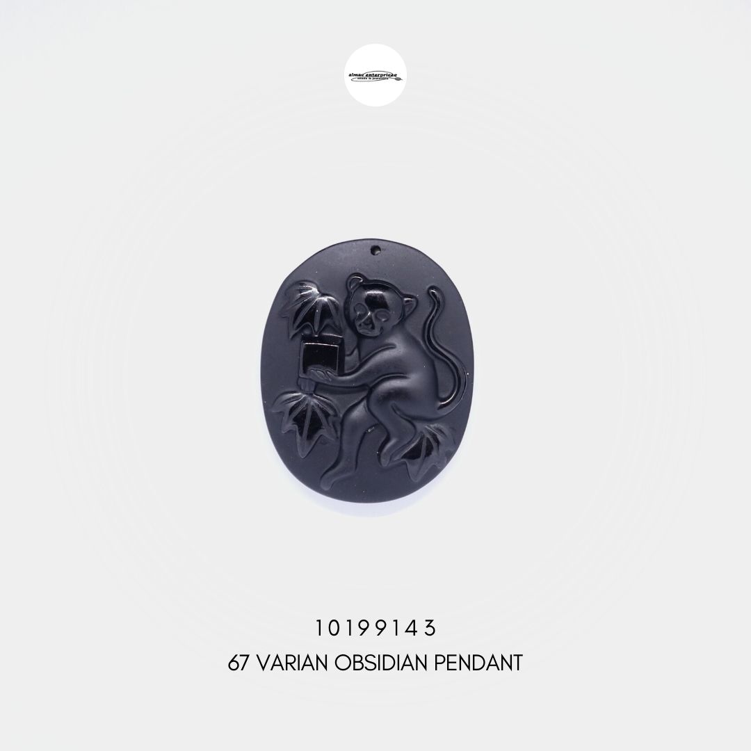  Various Obsidian Pendant 67