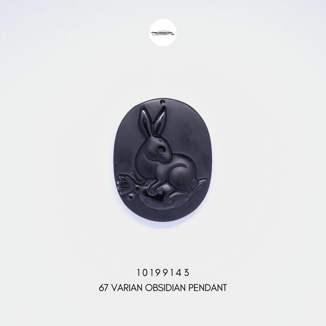  Various Obsidian Pendant 67
