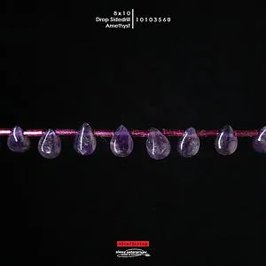 [10103560] Drop Sidedrill 8x10 Amethyst