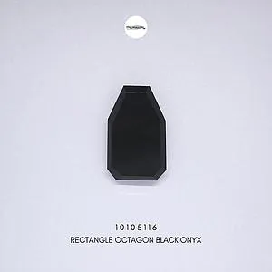 [10105116] Rec.Octagon Black Onyx