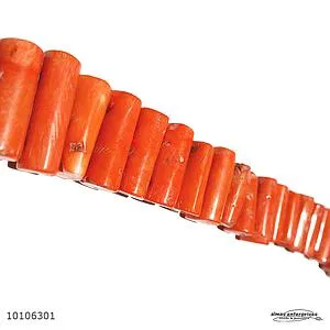 Bone Belt Orange Coral