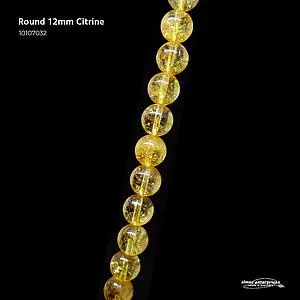 [10107032] Round 12mm Citrine