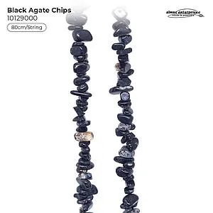 Black Agate Chips