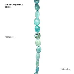 [10145030] Oval Real Turq 870