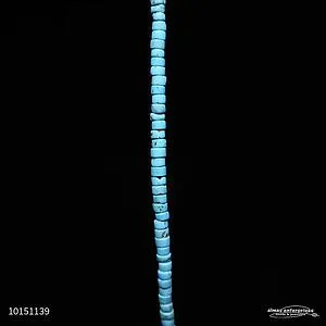 Button 2x4 Stab Turquoise