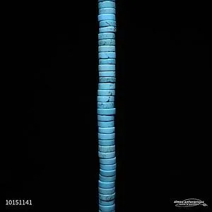 Button 4x8 Stab Turquoise
