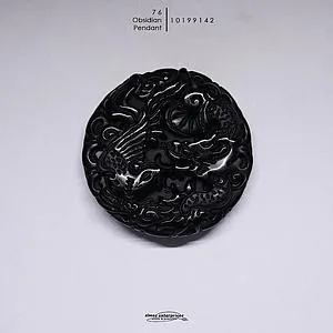 [10199142] Various Obsidian Pendant 76