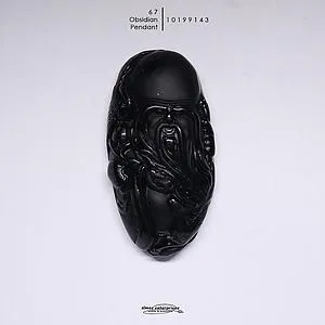[10199143] Various Obsidian Pendant 67