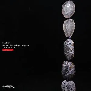 [10225750] Big Flat dy Amethyst Agate