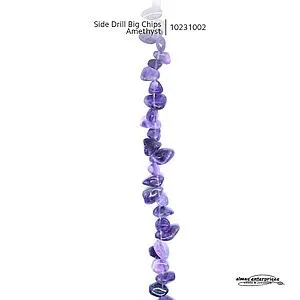 [10231002] Side Drill Big Chips Amethyst