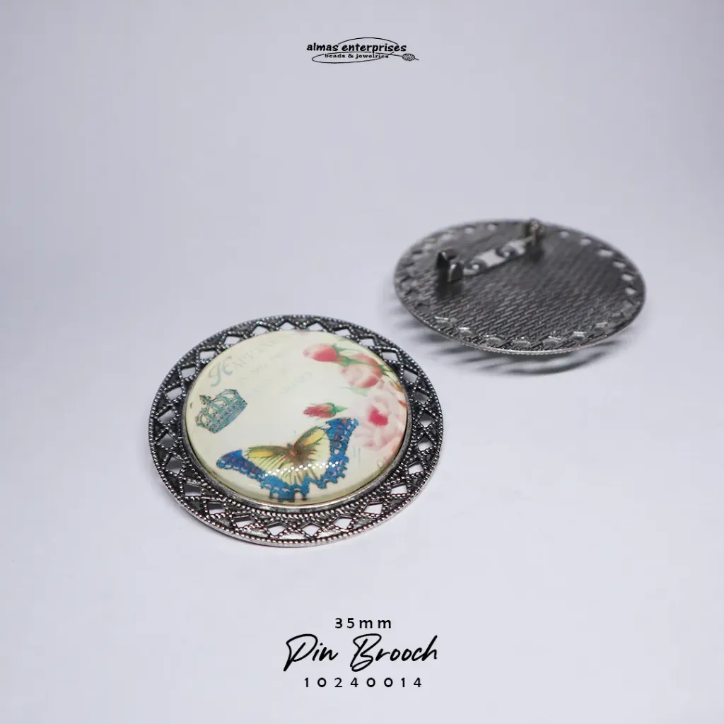 [10240014] 35mm Pin Brooch