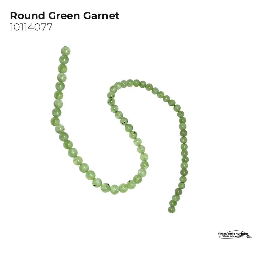 [10114077] Round Green Garnet (4mm)