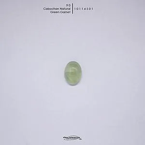 [10114502] Cabochon Nat.Green Garnet (115)