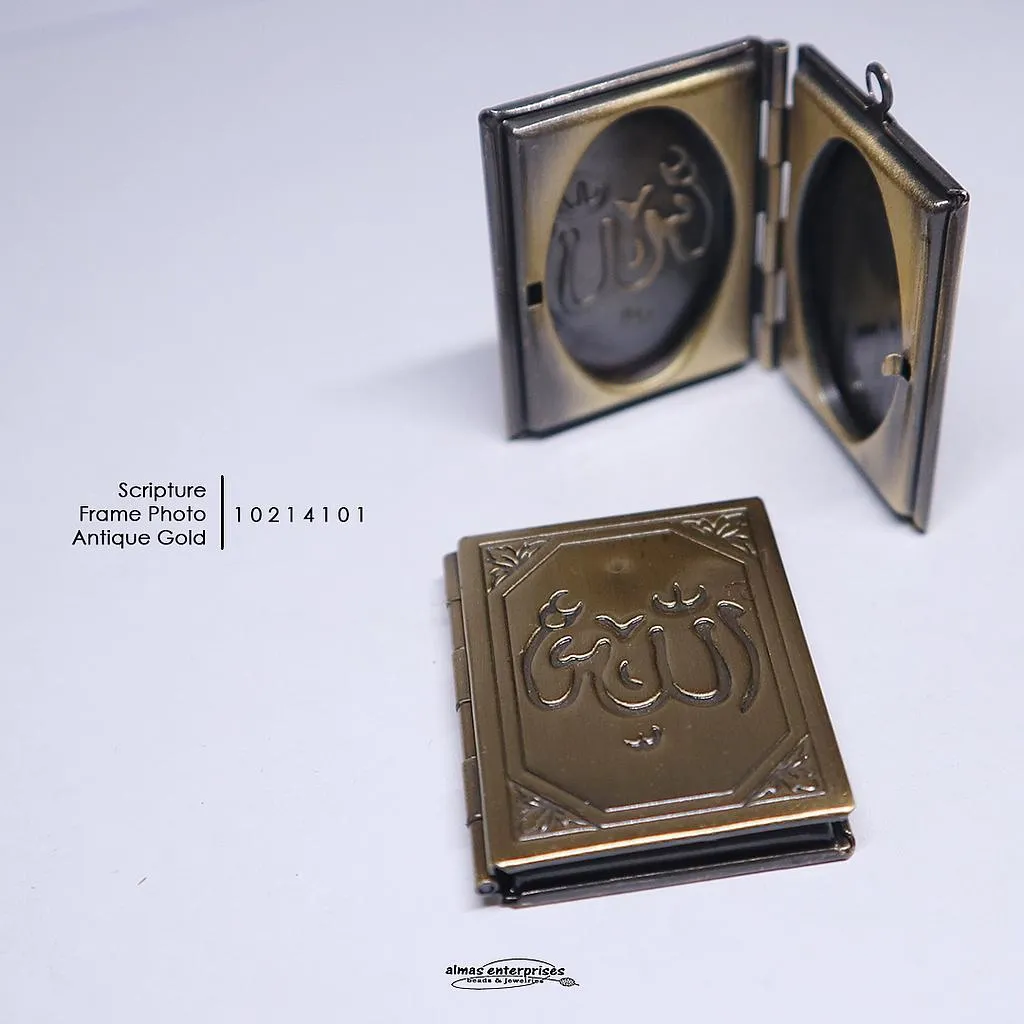 [10214102] Scriptures Photo Frame (Gold)