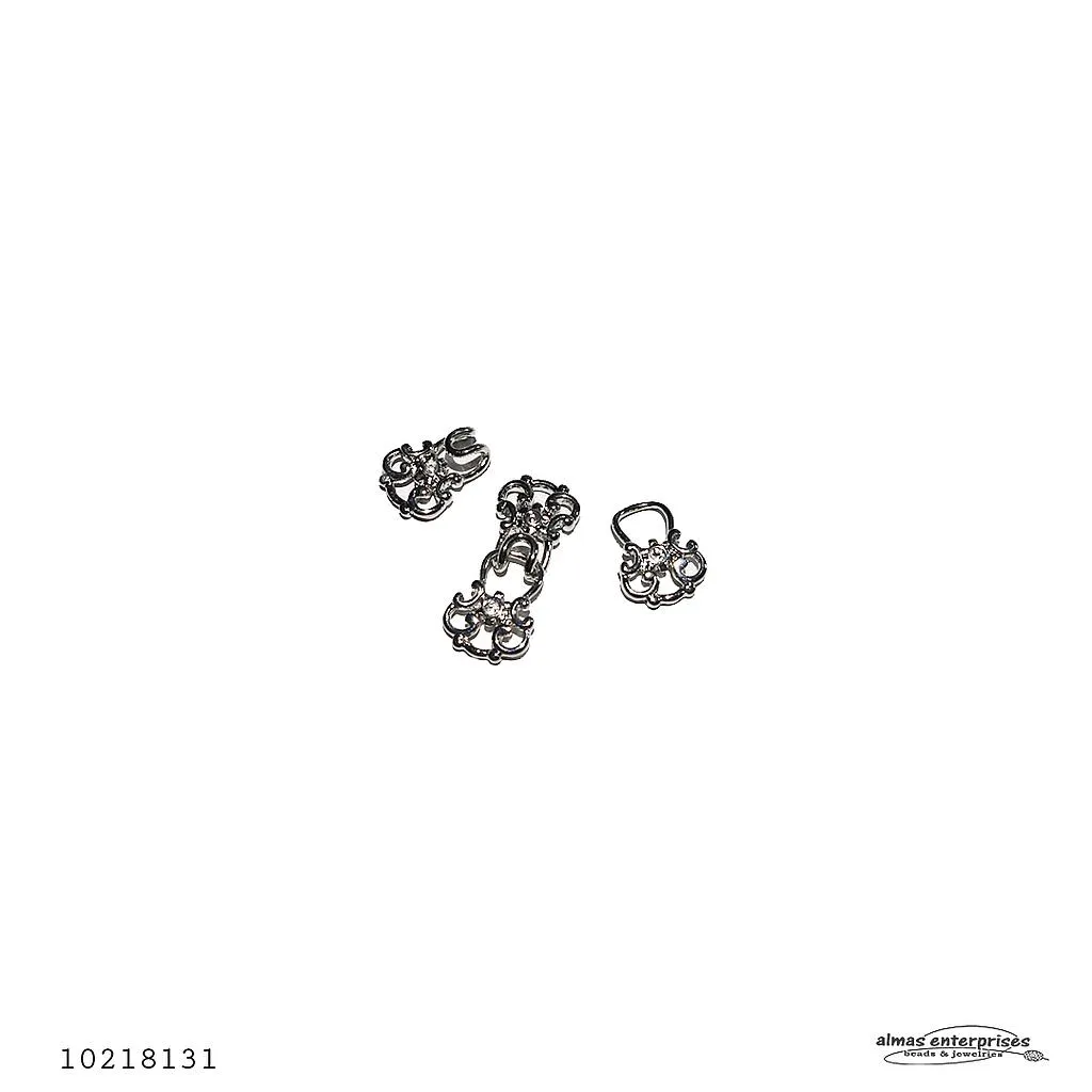 K297 Fancy Leaf 3str Hook/3pair