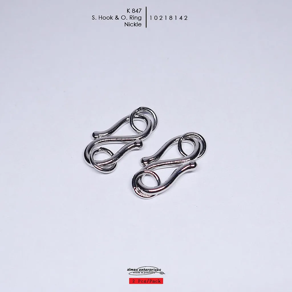 K847 S-hook + O Ring Big/2