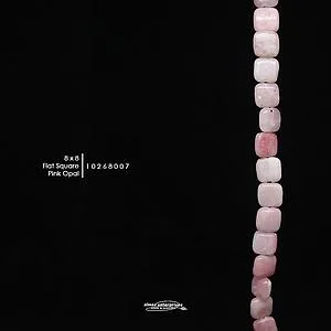 Flt Sq 8x8 Pink Opal