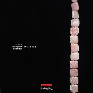 Flt Sq 10x10 Pink Opal