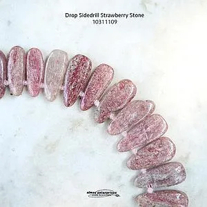 Drop Sidedrill Strawberry Stone