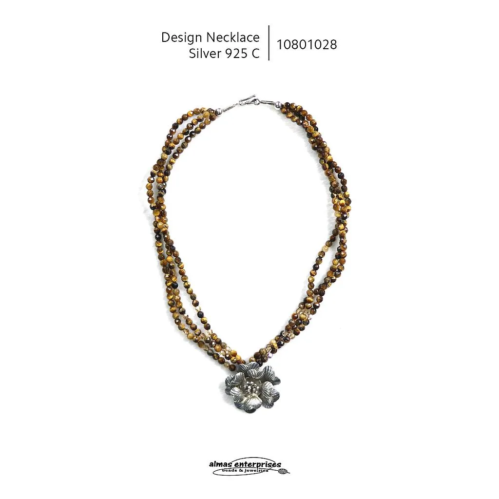 [10801028] Design Necklace Silver 925
