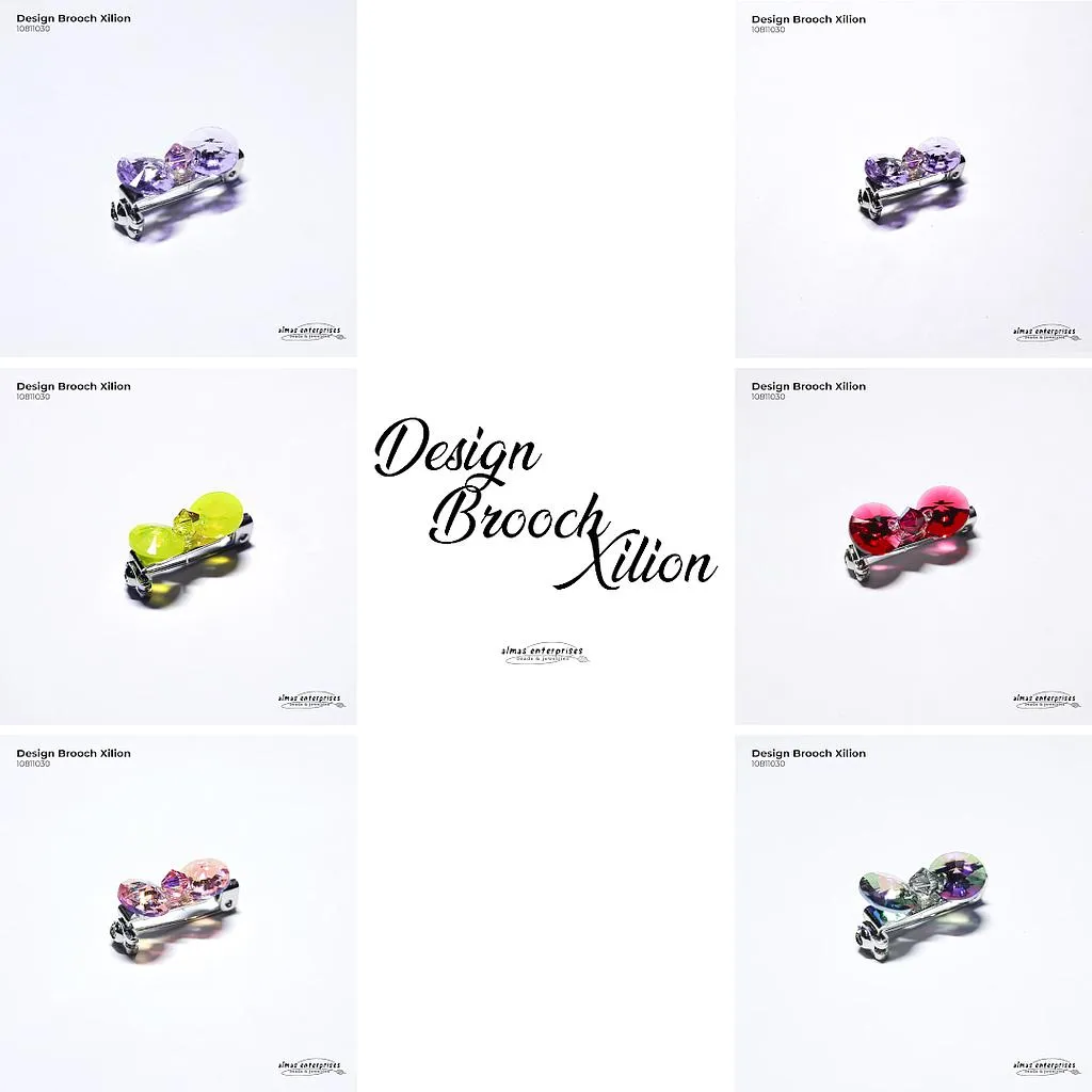 [10811030] Design Brooch Xilion