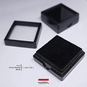 [11001081] Black 4x4 Stone Display/6