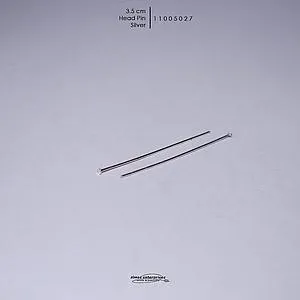 Silver 3.5cm Head pin/72