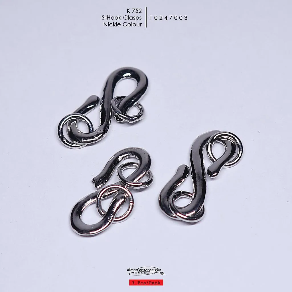 S-hook Clasps K752/3