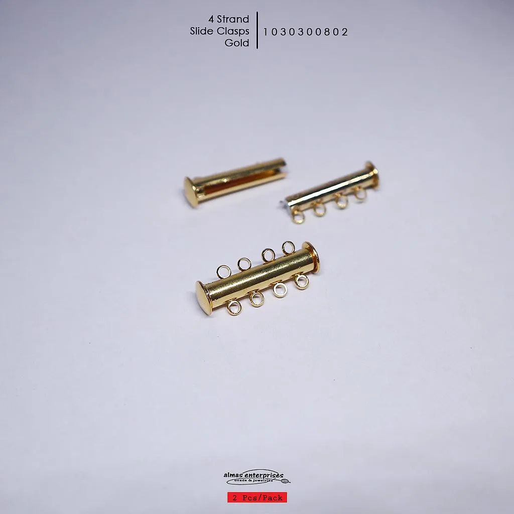4 Strand Slide Clasps/2