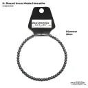 H.Round Matte Hematite