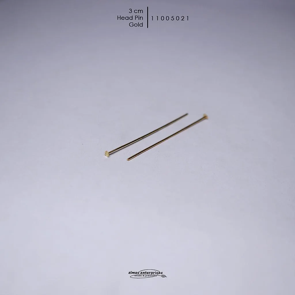 3cm Head Pin/gross