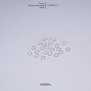 Silver Rd Jump Rings/gross
