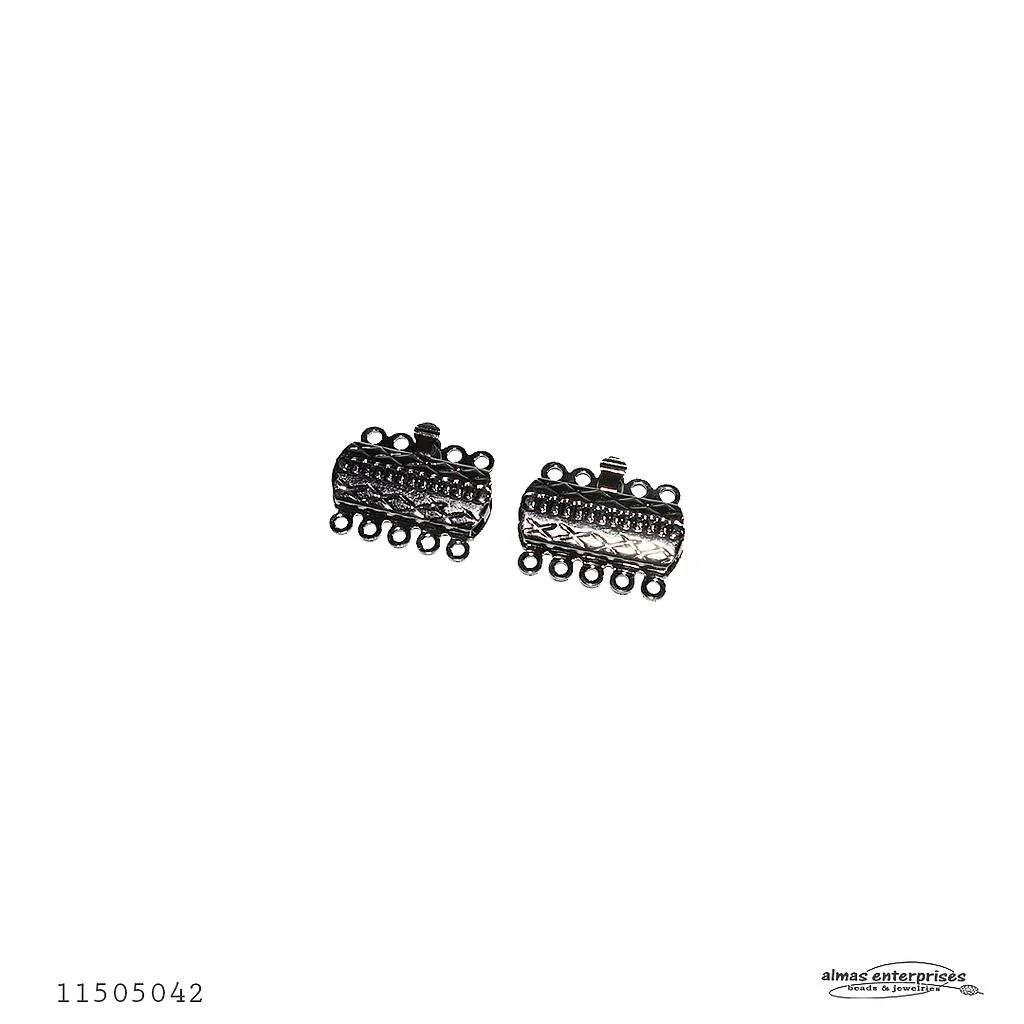 [11505042] KK32 5 Holes Clasps/2 (Nickle)
