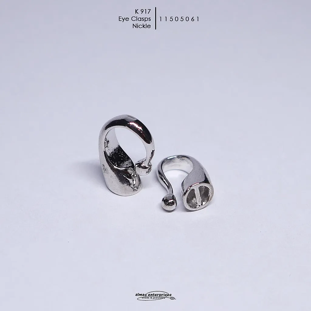 K917 Eye Clasps/pair