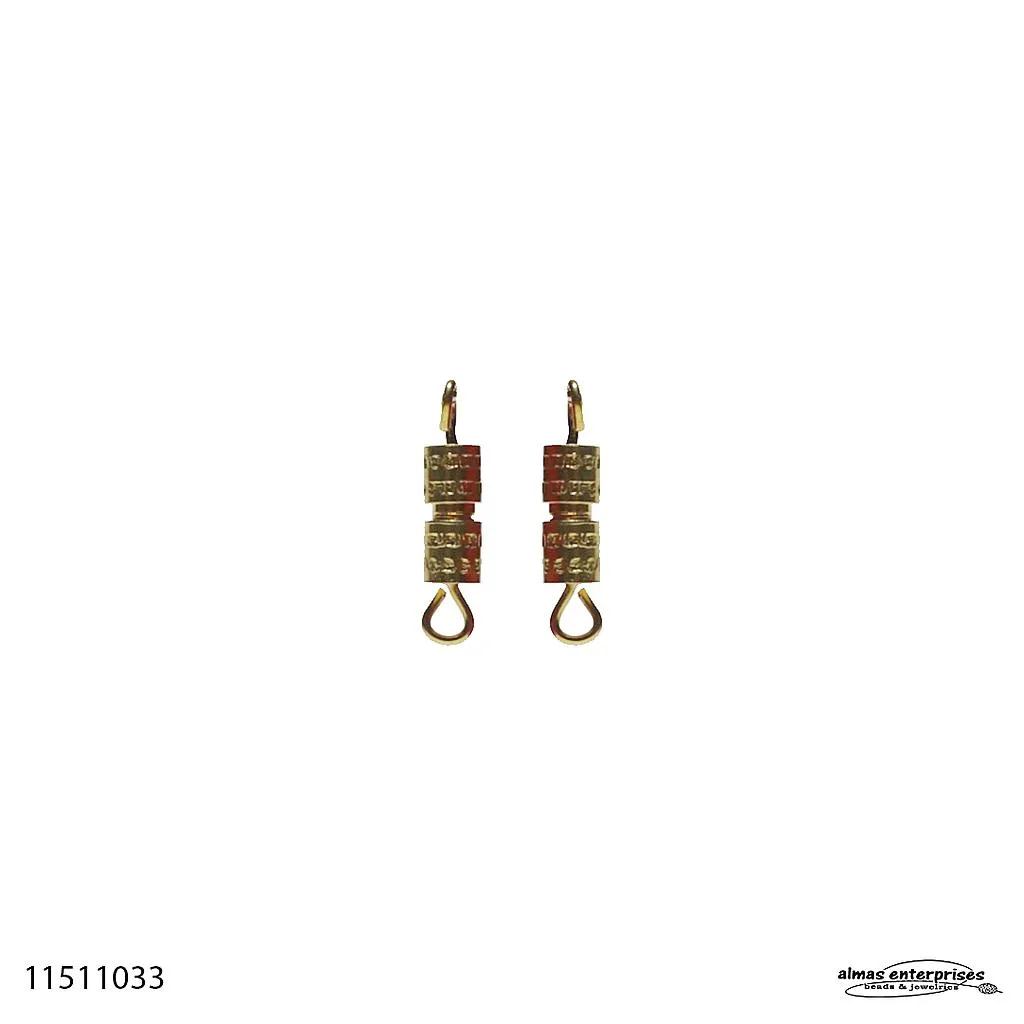 [11511033] 27 Screw Clasps/24 (Gold)